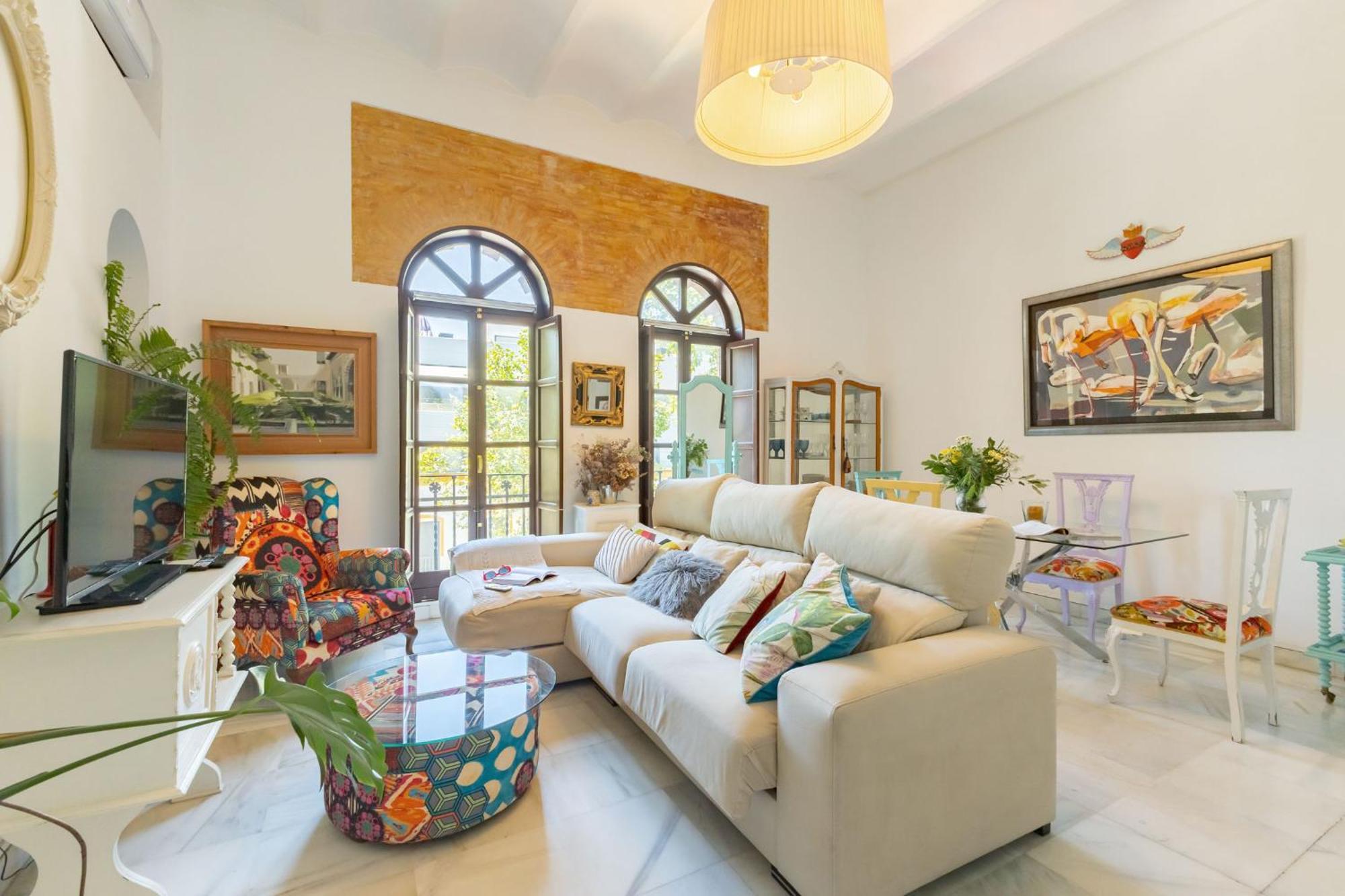 Charming 2 Bedroom Boutique Triplex Apartment With Private Terrace At Seville City Center By Ocityzen מראה חיצוני תמונה